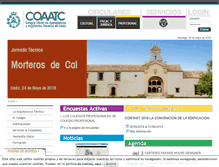 Tablet Screenshot of coaatc.es